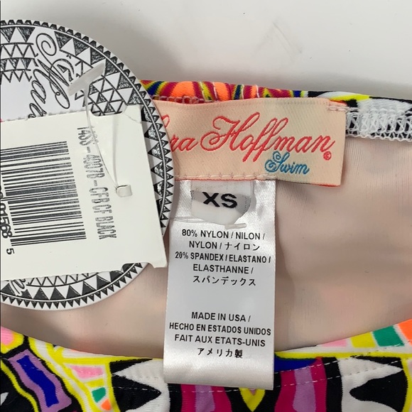 Mara Hoffman Cosmic Fountain Ruched Bikini Bottom - Picture 8 of 11